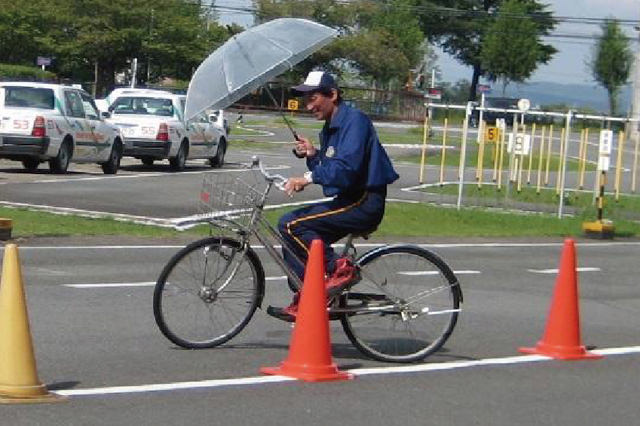 自転車安全運転教室